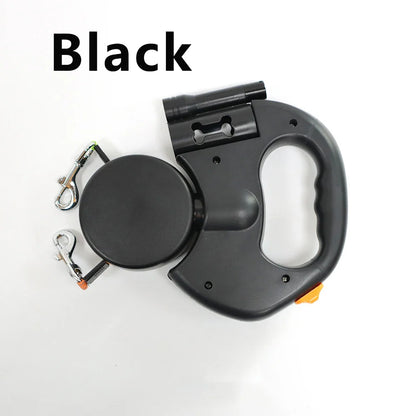 Retractable Dual Doggie Leash