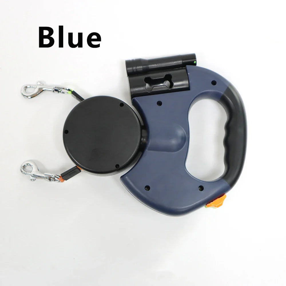 Retractable Dual Doggie Leash