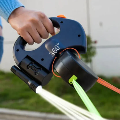Retractable Dual Doggie Leash